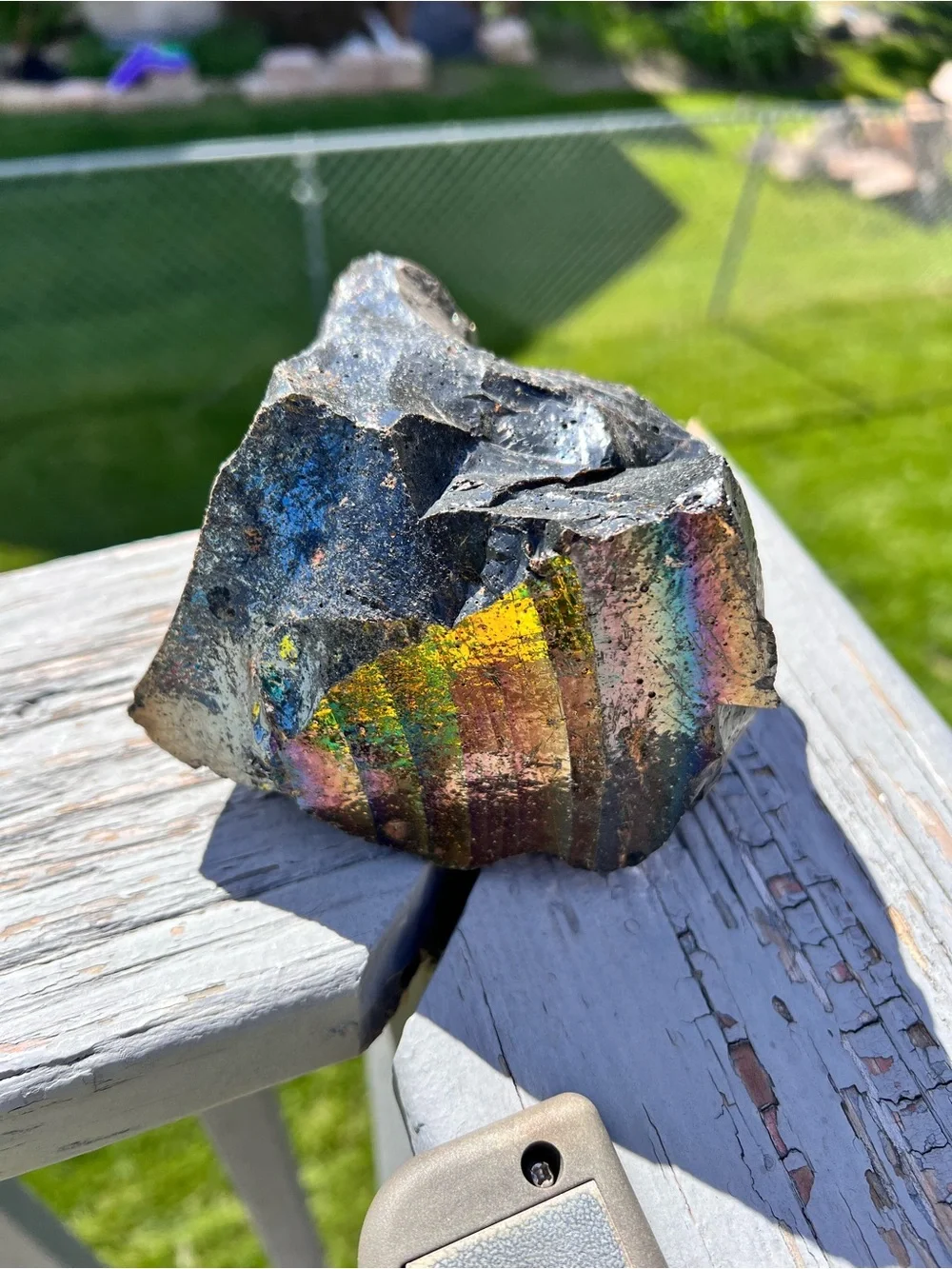 Large Black Obsidian Stone - Raw - Picture 2 of 6